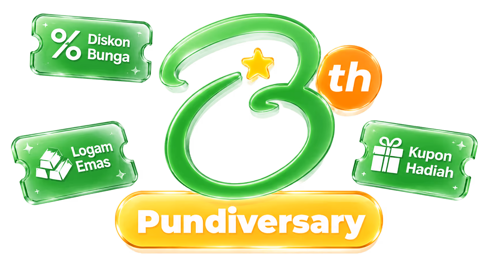 Pundiversary ke-8 Adapundi