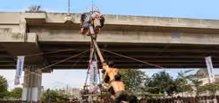 Gambar untuk Semarak HUT ke-81 RI Adapundi Dukung Kemeriahan Panjat Pinang Kalimalang