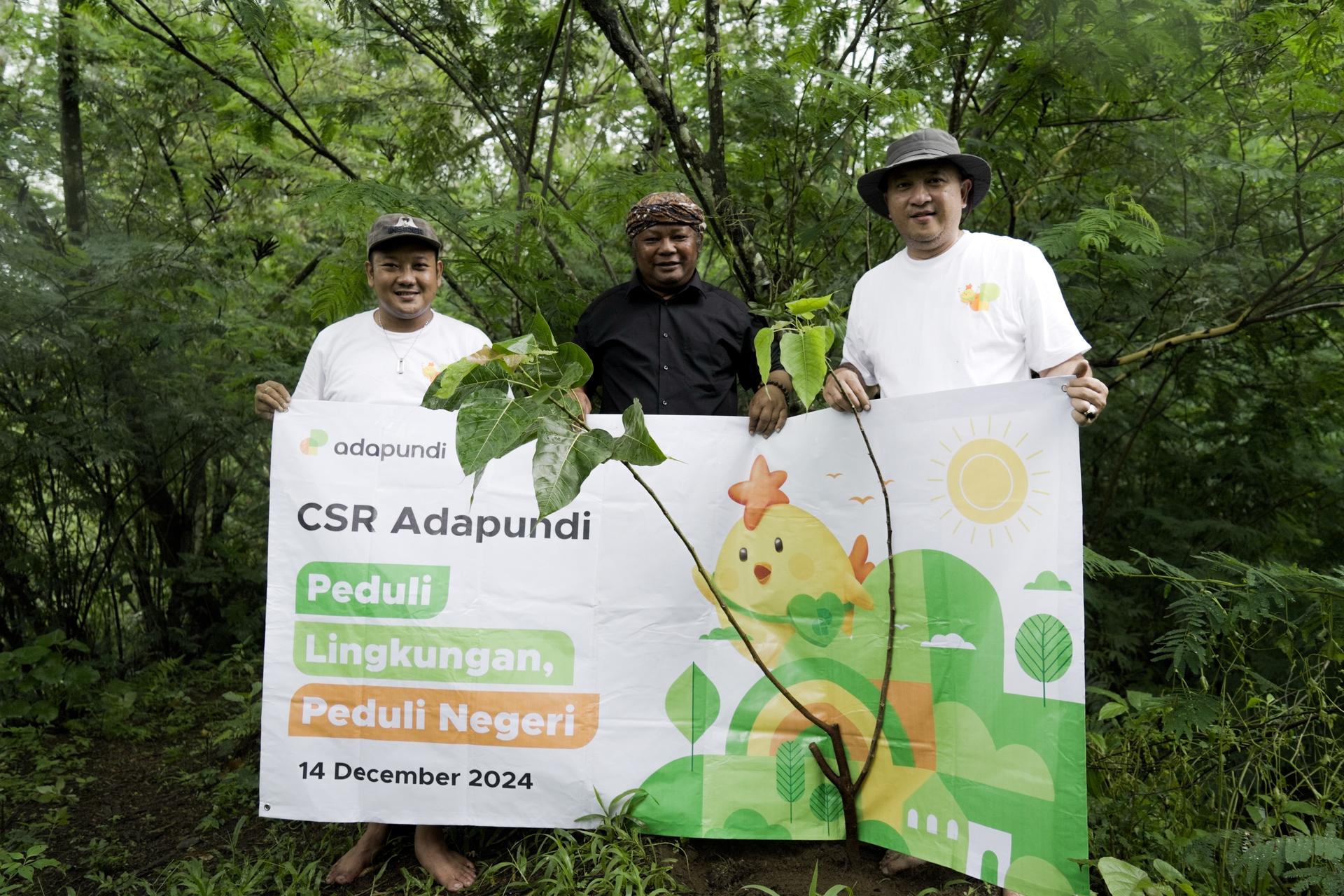 Peduli Lingkungan, Peduli Negeri: CSR Pertama Adapundi di Lereng Gunung Muntilan, Jawa Tengah